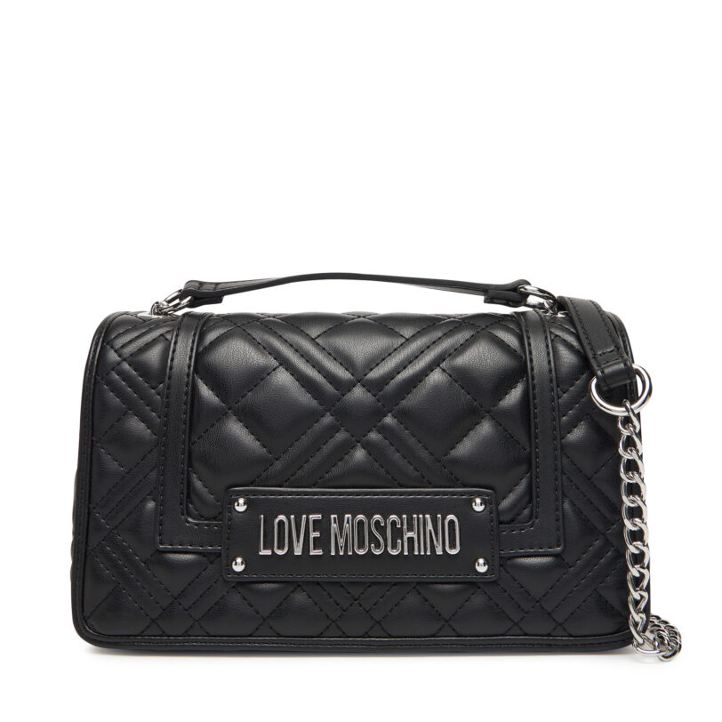 Дамска чанта LOVE MOSCHINO JC4001PP1NLA000B Черен цвят на ниска цена