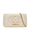 Дамска чанта LOVE MOSCHINO JC4010PP1NLG0110 Екрю цвят на ниска цена