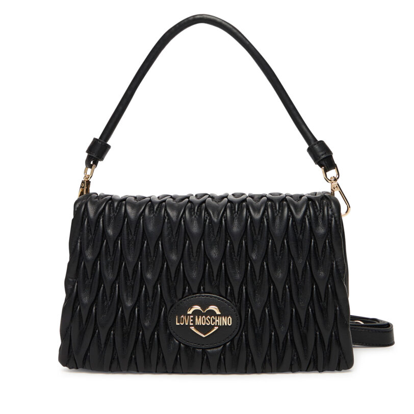 Дамска чанта LOVE MOSCHINO JC4013PP1NLH0000 Черен цвят на ниска цена