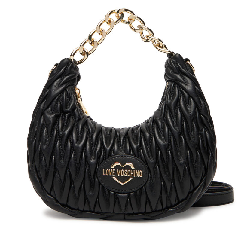 Дамска чанта LOVE MOSCHINO JC4014PP1NLH0000 Черен цвят на ниска цена