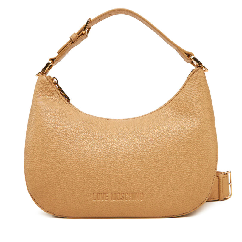 Дамска чанта LOVE MOSCHINO JC4018PP1MLT0105 Бежов цвят на ниска цена