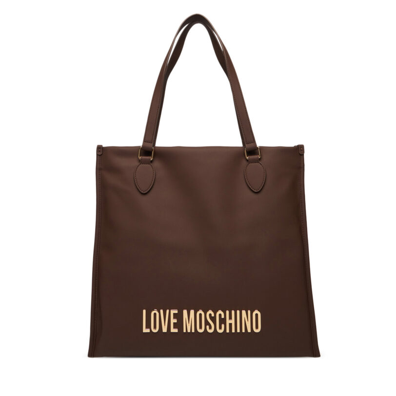 Дамска чанта LOVE MOSCHINO JC4020PP1NKD0301 Кафяв цвят на ниска цена