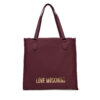 Дамска чанта LOVE MOSCHINO JC4020PP1NKD0552 Бордо цвят на ниска цена