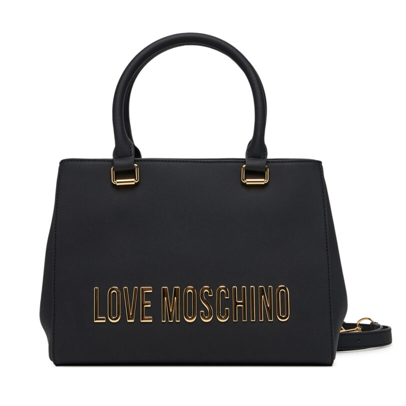 Дамска чанта LOVE MOSCHINO JC4022PP1NKD0000 Черен цвят на ниска цена