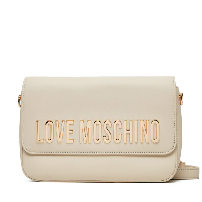 Дамска чанта LOVE MOSCHINO JC4023PP1MKD0110 Екрю цвят на ниска цена