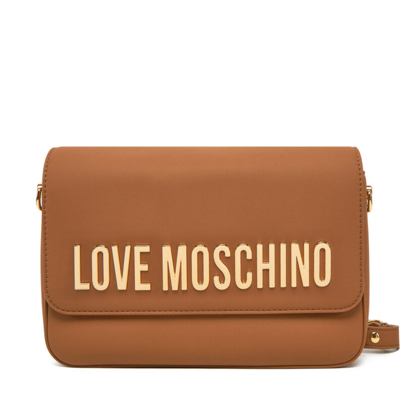 Дамска чанта LOVE MOSCHINO JC4023PP1MKD0201 Кафяв цвят на ниска цена