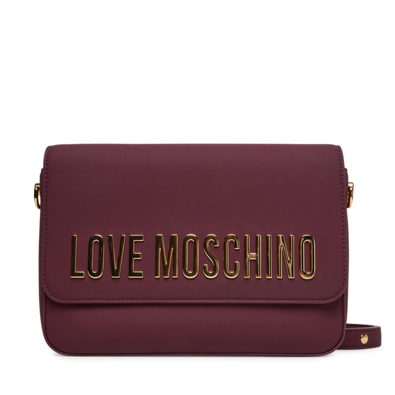 Дамска чанта LOVE MOSCHINO JC4023PP1NKD0552 Бордо цвят на ниска цена