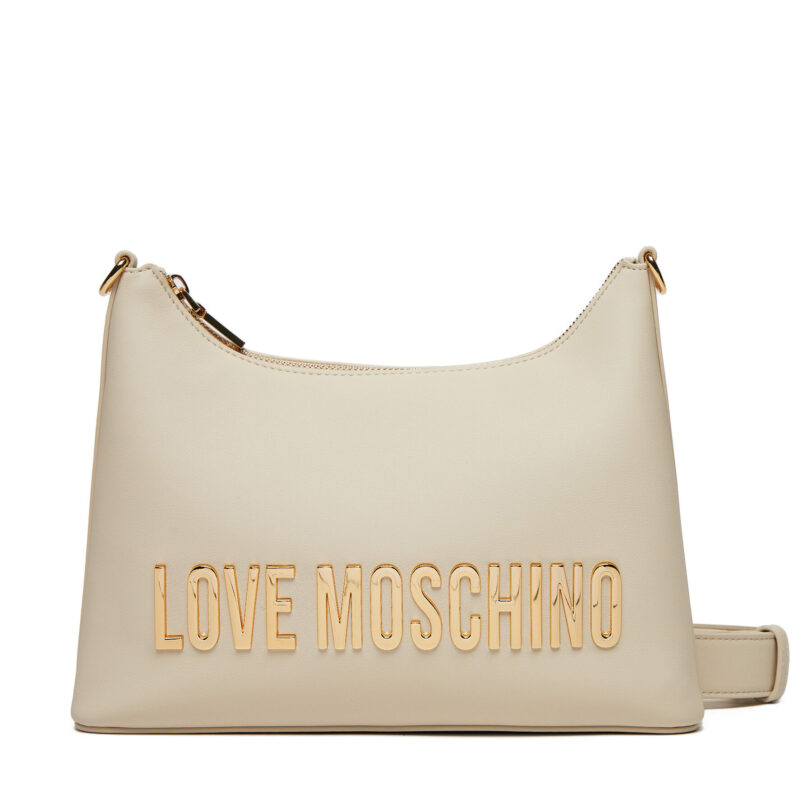 Дамска чанта LOVE MOSCHINO JC4025PP1MKD0110 Екрю цвят на ниска цена