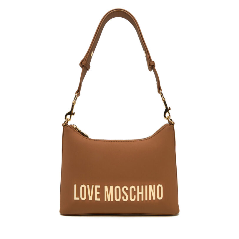 Дамска чанта LOVE MOSCHINO JC4025PP1MKD0201 Кафяв цвят на ниска цена