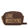 Дамска чанта LOVE MOSCHINO JC4026PP1NKD0301 Кафяв цвят на ниска цена