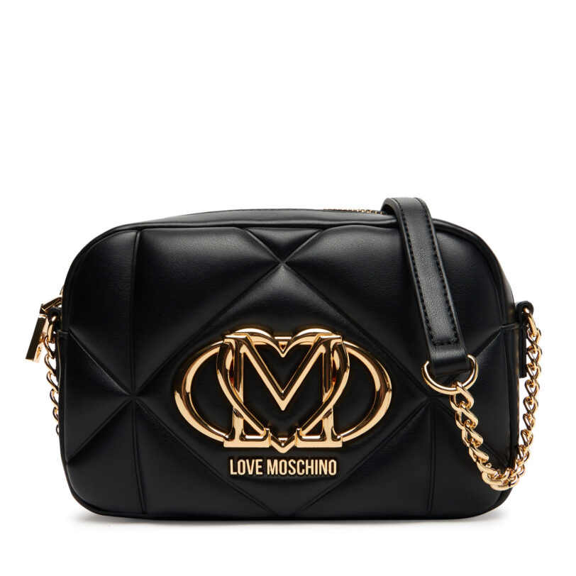 Дамска чанта LOVE MOSCHINO JC4038PP1NLC0000 Черен цвят на ниска цена