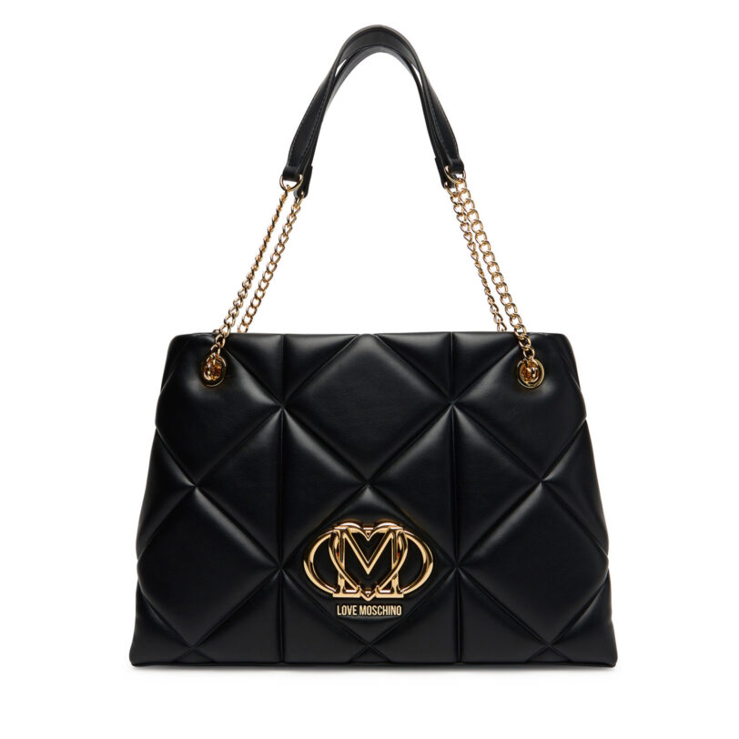 Дамска чанта LOVE MOSCHINO JC4040PP1NLC0000 Черен цвят на ниска цена
