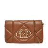 Дамска чанта LOVE MOSCHINO JC4043PP1MLC0201 Кафяв цвят на ниска цена