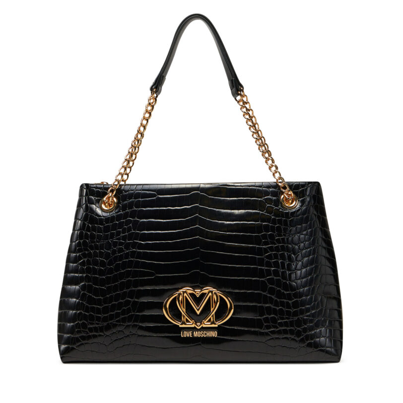 Дамска чанта LOVE MOSCHINO JC4045PP1MLE100A Черен цвят на ниска цена