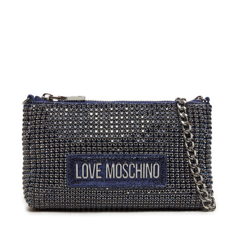 Дамска чанта LOVE MOSCHINO JC4046PP1LLP176A Тъмносин цвят на ниска цена
