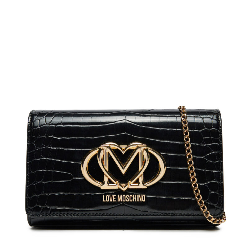 Дамска чанта LOVE MOSCHINO JC4047PP1MLE100A Черен цвят на ниска цена
