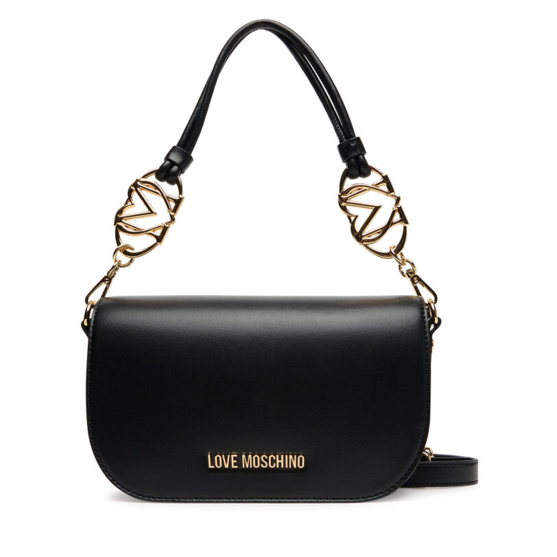 Дамска чанта LOVE MOSCHINO JC4049PP1NLF0000 Черен цвят на ниска цена