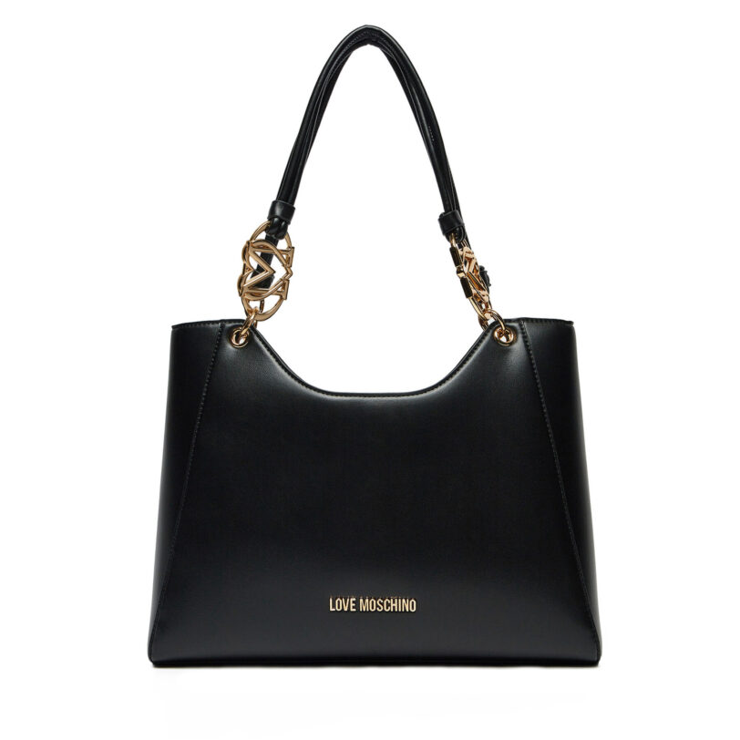 Дамска чанта LOVE MOSCHINO JC4050PP1MLF0000 Черен цвят на ниска цена