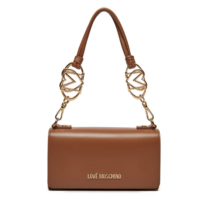 Дамска чанта LOVE MOSCHINO JC4051PP1MLF0201 Кафяв цвят на ниска цена