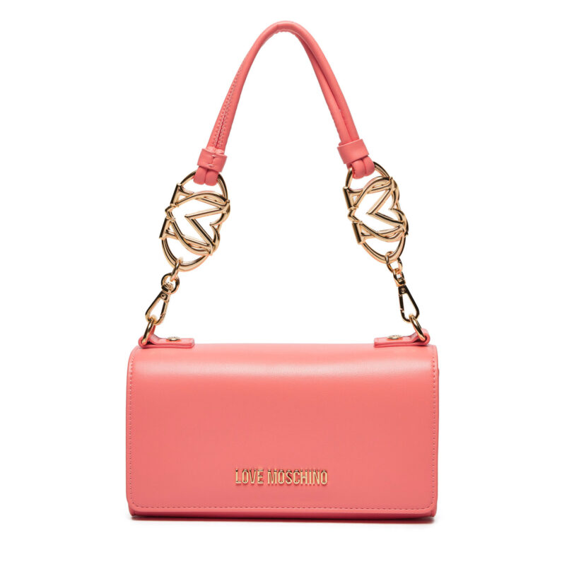 Дамска чанта LOVE MOSCHINO JC4051PP1MLF0464 Коралов цвят на ниска цена