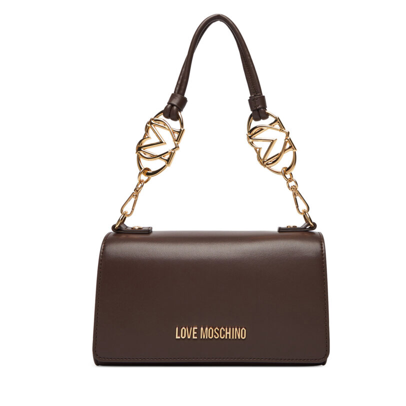 Дамска чанта LOVE MOSCHINO JC4051PP1NLF0301 Кафяв цвят на ниска цена