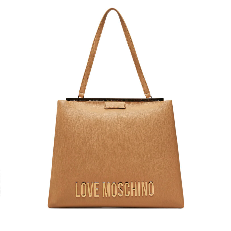 Дамска чанта LOVE MOSCHINO JC4054PP1MLG0105 Бежов цвят на ниска цена