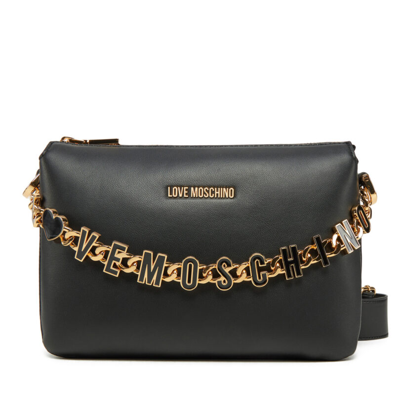 Дамска чанта LOVE MOSCHINO JC4072PP1ML1300A Черен цвят на ниска цена