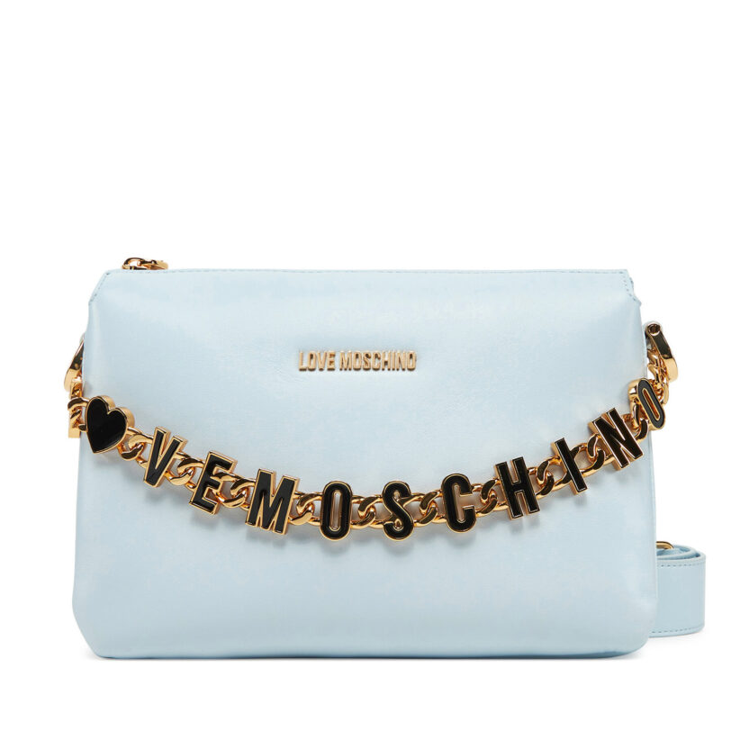 Дамска чанта LOVE MOSCHINO JC4072PP1ML1371A Светлосиньо цвят на ниска цена