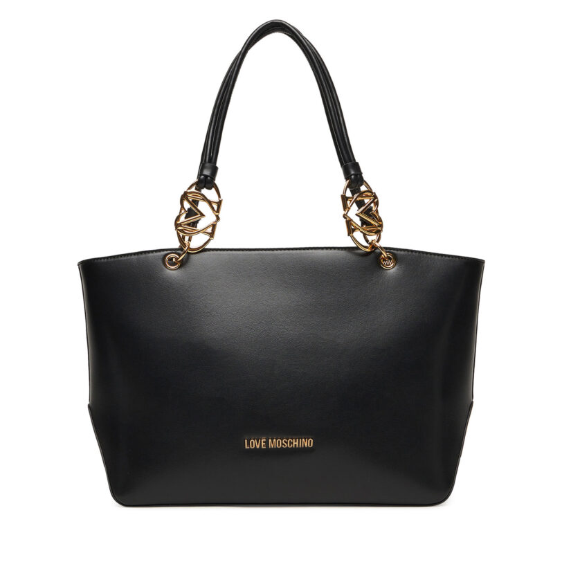 Дамска чанта LOVE MOSCHINO JC4074PP1NLF0000 Черен цвят на ниска цена