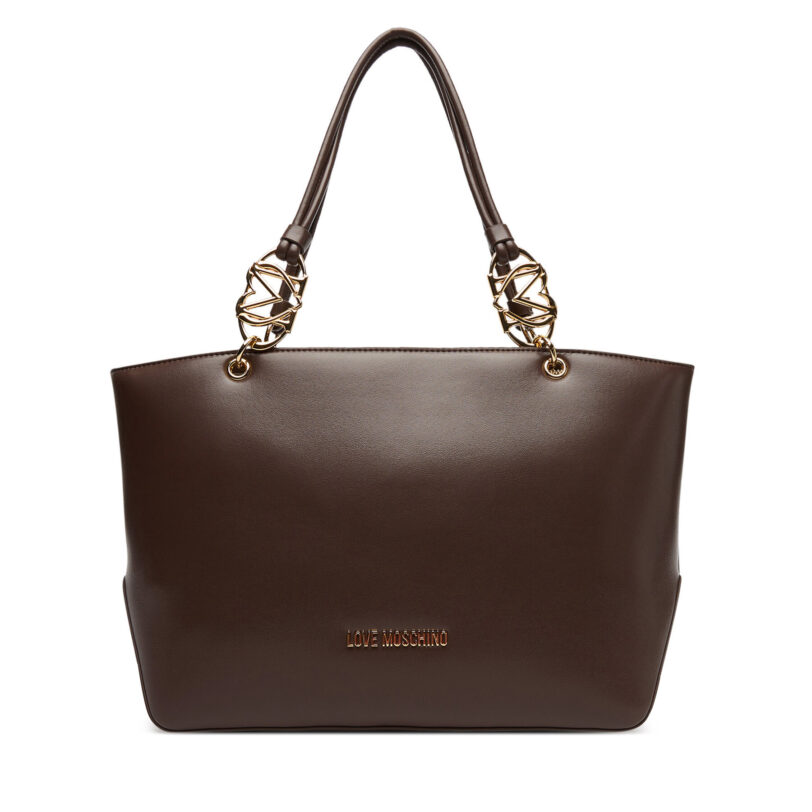 Дамска чанта LOVE MOSCHINO JC4074PP1NLF0301 Кафяв цвят на ниска цена