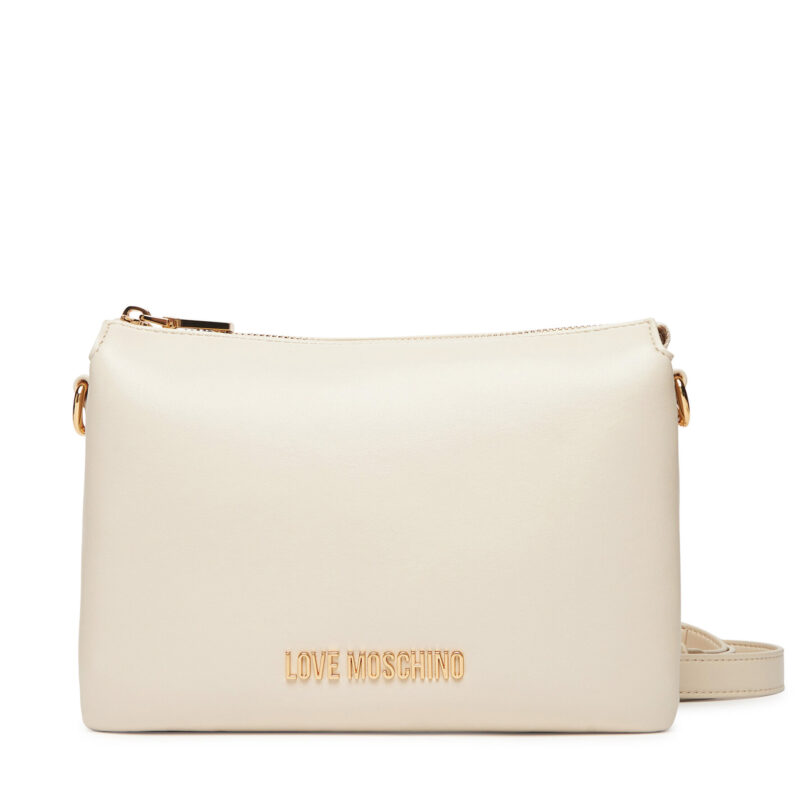 Дамска чанта LOVE MOSCHINO JC4075PP1NLF0110 Екрю цвят на ниска цена