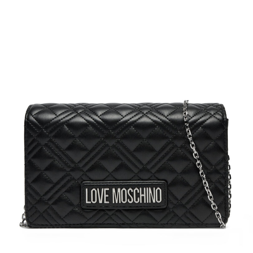 Дамска чанта LOVE MOSCHINO JC4079PP1MLA000B Черен цвят на ниска цена