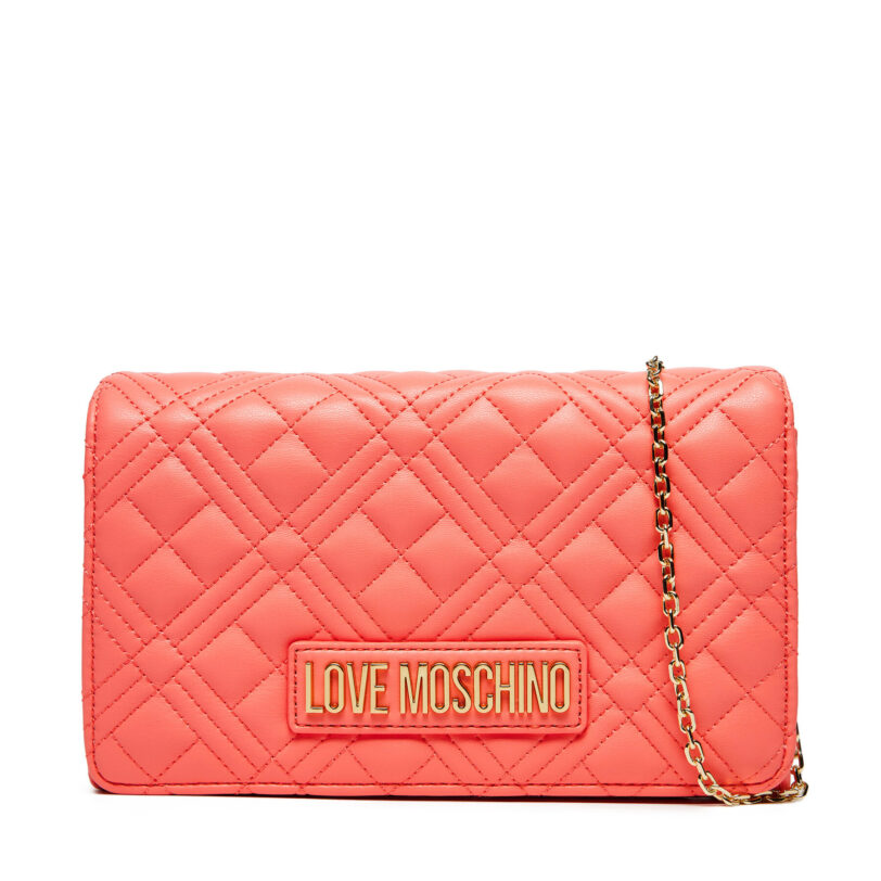 Дамска чанта LOVE MOSCHINO JC4079PP1MLA0464 Коралов цвят на ниска цена