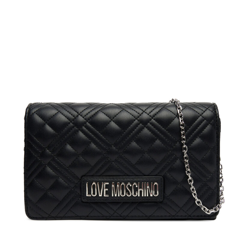 Дамска чанта LOVE MOSCHINO JC4079PP1NLA000B Черен цвят на ниска цена