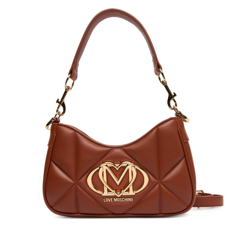 Дамска чанта LOVE MOSCHINO JC4080PP1NLC0312 Кафяв цвят на ниска цена