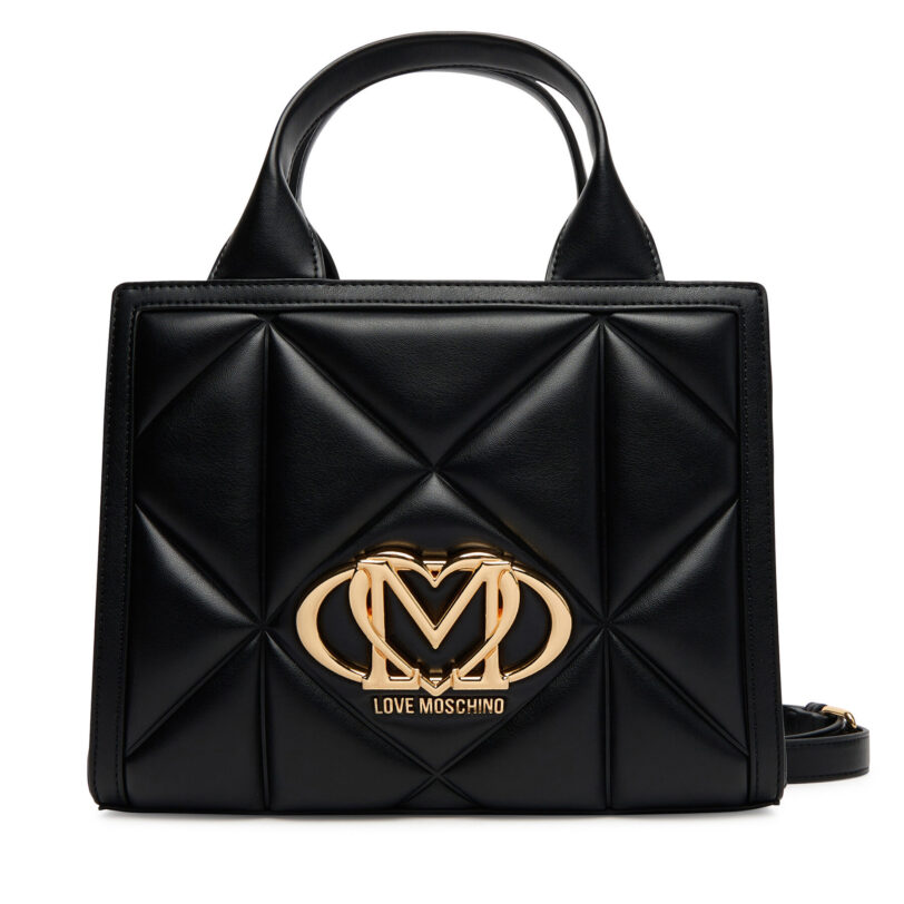 Дамска чанта LOVE MOSCHINO JC4081PP1NLC0000 Черен цвят на ниска цена