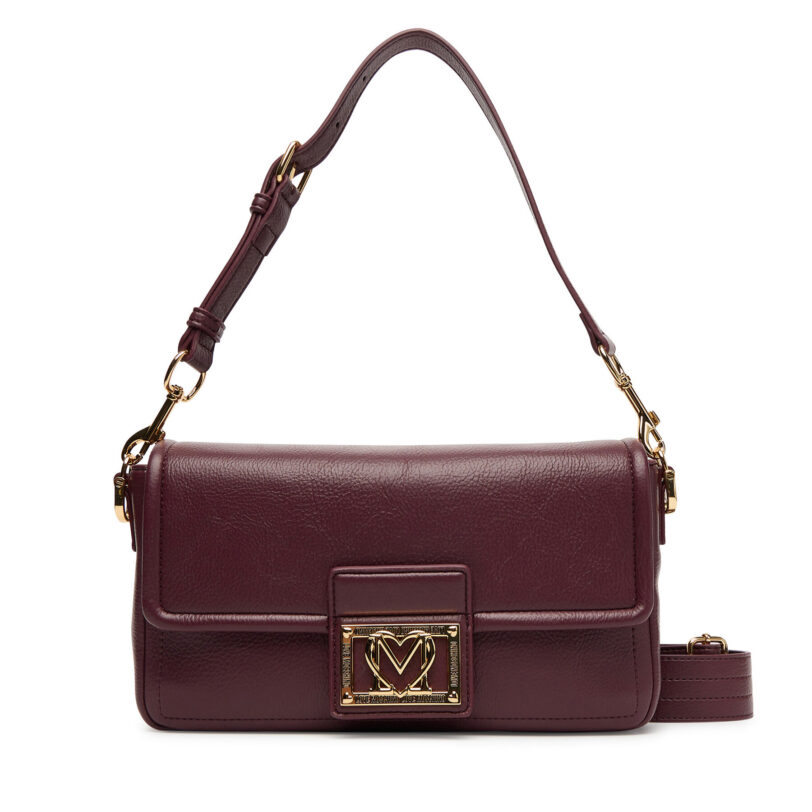 Дамска чанта LOVE MOSCHINO JC4086PP1NLI0552 Бордо цвят на ниска цена
