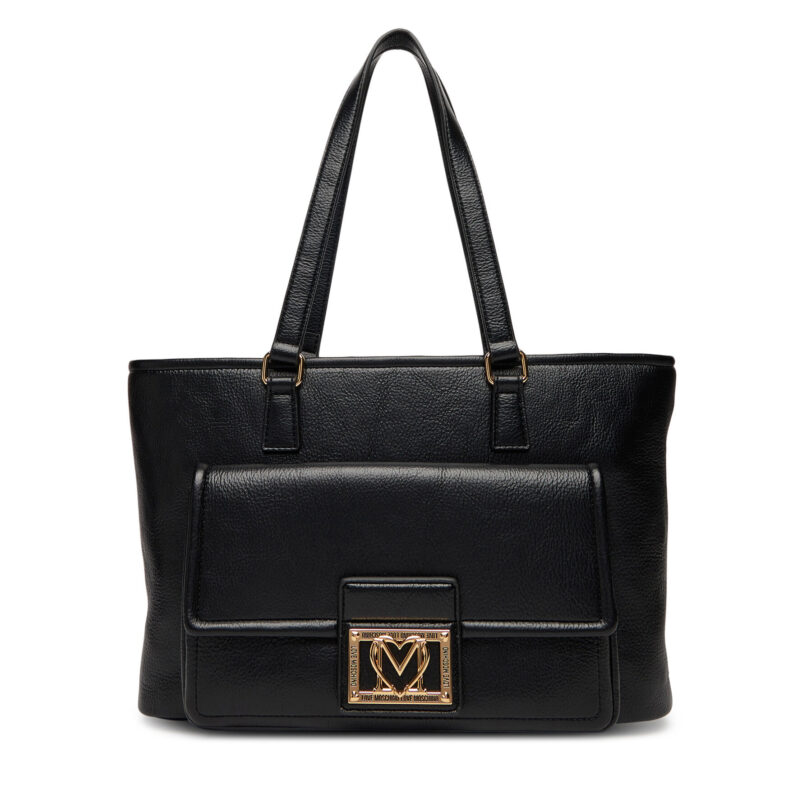 Дамска чанта LOVE MOSCHINO JC4087PP1NLI0000 Черен цвят на ниска цена