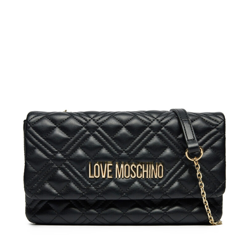 Дамска чанта LOVE MOSCHINO JC4097PP1MLA0000 Черен цвят на ниска цена