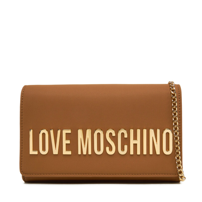 Дамска чанта LOVE MOSCHINO JC4103PP1MKD0201 Кафяв цвят на ниска цена