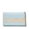 Дамска чанта LOVE MOSCHINO JC4103PP1MKD0712 Светлосиньо цвят на ниска цена