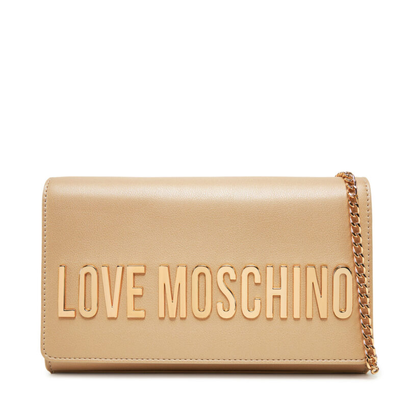 Дамска чанта LOVE MOSCHINO JC4103PP1MKD196A Златист цвят на ниска цена