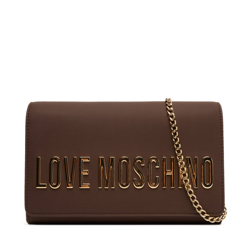Дамска чанта LOVE MOSCHINO JC4103PP1NKD0301 Кафяв цвят на ниска цена
