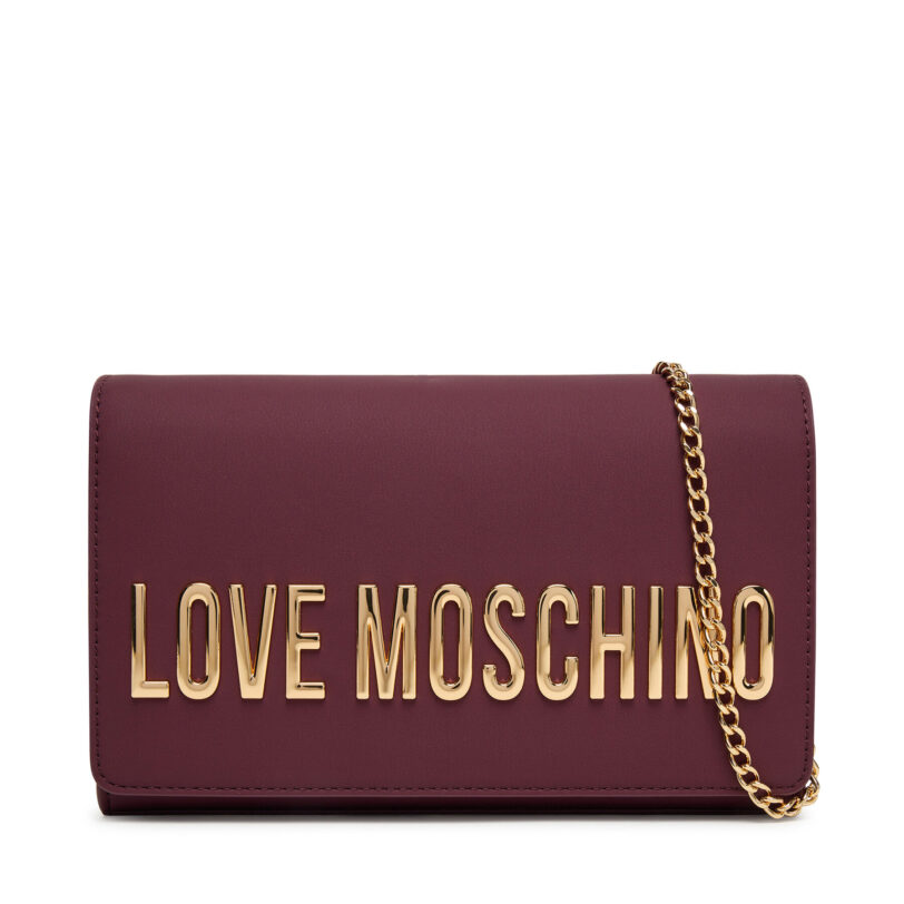 Дамска чанта LOVE MOSCHINO JC4103PP1NKD0552 Бордо цвят на ниска цена