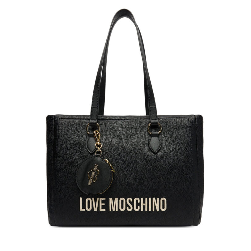 Дамска чанта LOVE MOSCHINO JC4105PP1NLT1000 Черен цвят на ниска цена