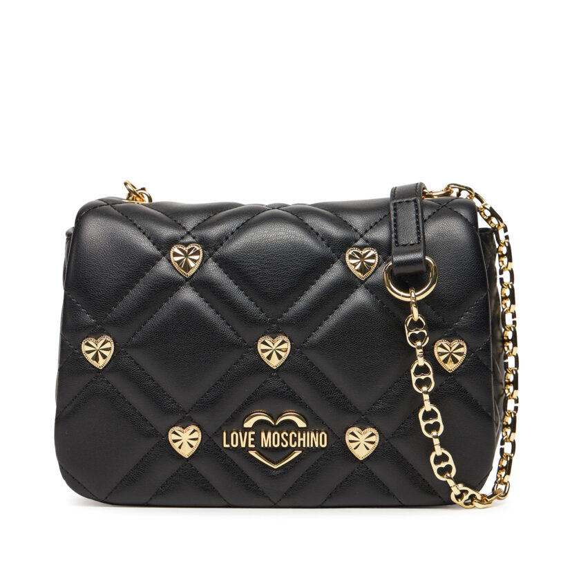 Дамска чанта LOVE MOSCHINO JC4124PP1MLI0000 Черен цвят на ниска цена