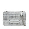 Дамска чанта LOVE MOSCHINO JC4136PP1MLL196B Сребрист цвят на ниска цена
