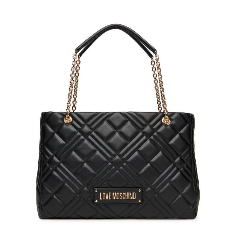 Дамска чанта LOVE MOSCHINO JC4145PP0MLA0000 Черен цвят на ниска цена
