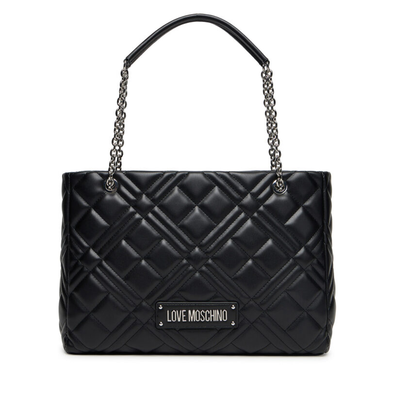Дамска чанта LOVE MOSCHINO JC4145PP1NLA000B Черен цвят на ниска цена