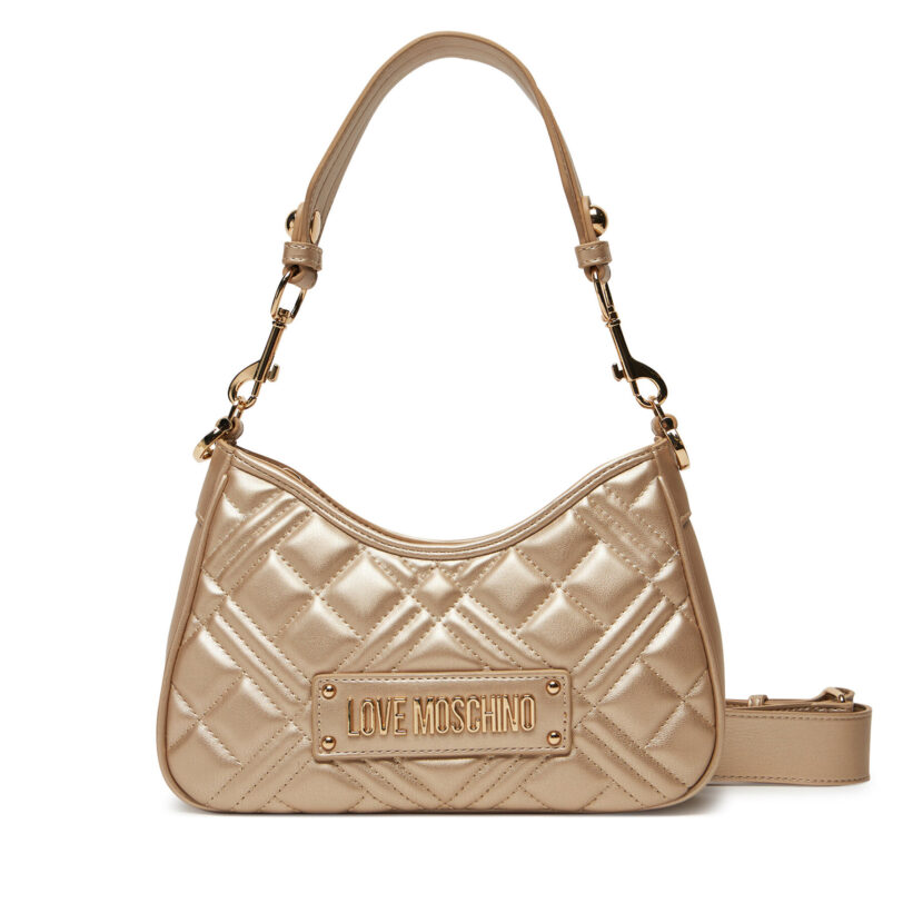 Дамска чанта LOVE MOSCHINO JC4152PP1MLA196A Златист цвят на ниска цена